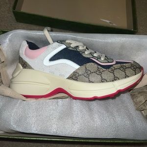 Gucci women’s GG Rhyton sneakers